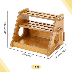 Bamboo Calligraphy Brush Holder&nbsp;DIY-WH0581-08
