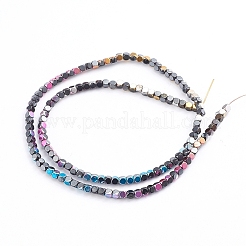 Electroplated Non-magnetic Synthetic Hematite Beads Strands&nbsp;G-L562-08A