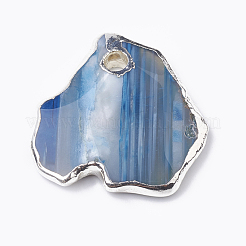 Natural Agate Pendants&nbsp;G-S299-27