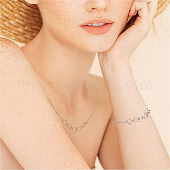 80Pcs 8 Style Brass Linking Rings&nbsp;KK-FH0005-70