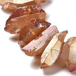 Natural Quartz Crystal Points Beads Strands&nbsp;G-K181-B26