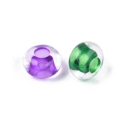 Transparent Acrylic European Beads&nbsp;OACR-Q200-26