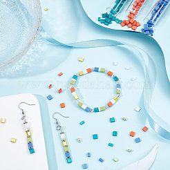 540cs 12 Style 2-Hole Glass Seed Beads&nbsp;SEED-NB0001-44