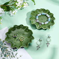 Porcelain Jewelry Trays for Earrings Rings Bracelets&nbsp;AJEW-WH0481-178