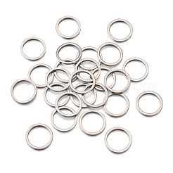 304ステンレススチールリンクリング  リング  ステンレス鋼色  20x2mm&nbsp;STAS-TA0004-52