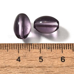 K9ガラス  模造オーストリアクリスタルビーズ  オーバル  ミックスカラー  11x8mm  穴：1.2~1.3mm&nbsp;GLAA-R004-01