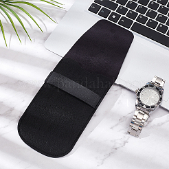 Portable PU Leather & Felt Single Watch Pouch Storage Bags&nbsp;ABAG-WH0248-501A