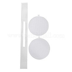 DIY Round Plastic Knitting Crochet Bag Making Kits&nbsp;DIY-H169-10A
