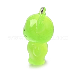 Luminous Transparent Resin Pendants&nbsp;RE-CBAAB56-11B
