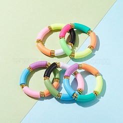 Opaque Acrylic Beaded Bracelet Sets&nbsp;BJEW-JB06513