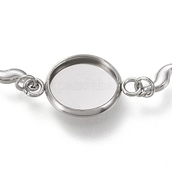 Tarnish Resistant 304 Stainless Steel Bracelet Making&nbsp;STAS-L248-005P-A