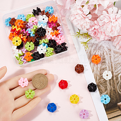 100Pcs Opaque Acrylic Beads&nbsp;MACR-SC0001-63