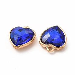 Faceted Glass Rhinestone Pendants&nbsp;GLAA-I051-B17