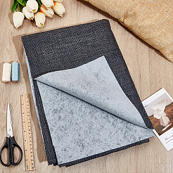 ポリエステル生地  DIYクラフト用品  濃いグレー  1000x1450x1.5mm&nbsp;DIY-WH0061-032A-1