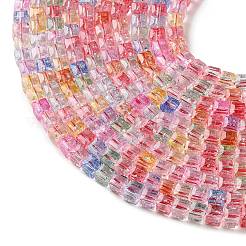 Electroplate Imitation Jade Glass Beads Strands&nbsp;EGLA-A047-02