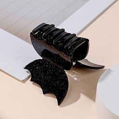 Halloween Cellulose Acetate Glitter Powder Claw Hair Clips&nbsp;PW-WG85EF2-01