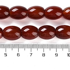 天然石カーネリアンビーズ連売り  染め＆加熱  ライス  13.5~14x11mm  穴：1.8mm  約29個/連  16.06''（40.8センチメートル）&nbsp;G-NH0019-C01-03