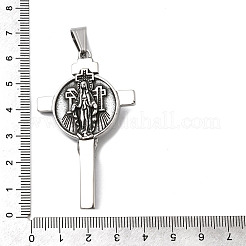 304 Stainless Steel Big Pendants&nbsp;LS-STAS-Z169-02AS