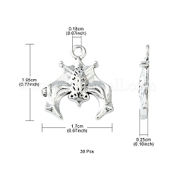 Tibetan Style Alloy Pendants&nbsp;TIBE-YW0001-02AS