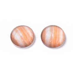 Glass Cabochons&nbsp;LS-GLAA-WH0015-15A-06