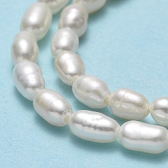 Natural Cultured Freshwater Pearl Beads Strands&nbsp;PEAR-J006-03E