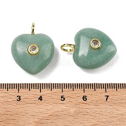 Natural Green Aventurine Pendants&nbsp;G-B180-03G-10