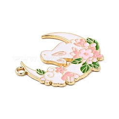 Alloy Enamel Pendants&nbsp;ENAM-E002-01G-01
