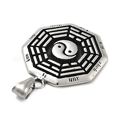 304 Stainless Steel Pendants&nbsp;STAS-V008-01AS