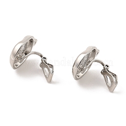 Alloy Clip-on Earring Findings&nbsp;FIND-L015-010P
