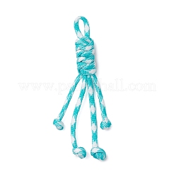 8Pcs Polyester & Spandex Parachute Cord Pendant Decorations&nbsp;HJEW-JM03792