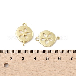 Brass Connector Charms&nbsp;KK-U047-02G