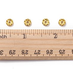 Iron Crystal Rhinestone Spacer Beads&nbsp;RB-A007-6MM-G