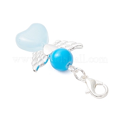 20Pcs Glass Pendant Decorations&nbsp;HJEW-JM03509-02