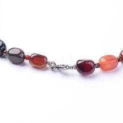 Gemstone Graduated Beaded Necklaces&nbsp;NIEW-F118-B