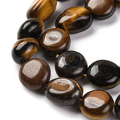 Natural Tiger Eye Beads Strands&nbsp;G-G146-A05-02