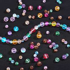 Synthetic Moonstone Beads Strands&nbsp;G-SZ0001-81F