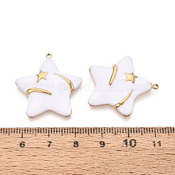 304 Stainless Steel & Enamel Pendants&nbsp;STAS-T073-61A-G