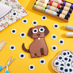 20 Pairs Polyester Cloth Self-adhesive Patches&nbsp;DIY-PH0038-20