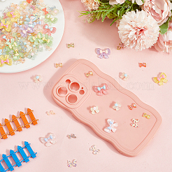 200Pcs 5 Styles Resin Cabochons&nbsp;MRMJ-SP0001-08