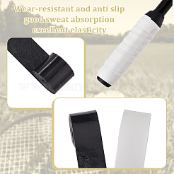 8Pcs 4 Style PU Leather Anti-slip Tennis Racquet Overgrip&nbsp;FIND-CN0001-49