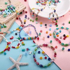 45G Opaque Colours Glass Seed Beads&nbsp;SEED-SZ0001-032