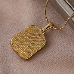 Vintage 304 Stainless Steel Enamel Flower Pendant Necklaces with Imitation Pearl for Women&nbsp;CU9573