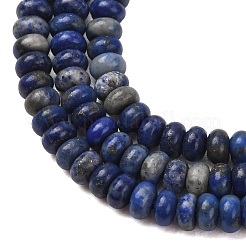 Natural Lapis Lazuli Beads Strands&nbsp;G-P354-10-4x2mm