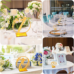 Acrylic Table Plate Display Decoration&nbsp;DJEW-WH0001-35B