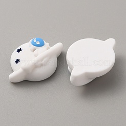 Space Theme Opaque Resin Cabochons&nbsp;CRES-WH0001-50