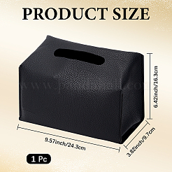 PU Leather Tissue Boxes&nbsp;AJEW-WH20064-35D