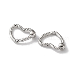304 Stainless Steel Spring Gate Clasps&nbsp;STAS-A193-02P