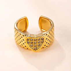 304 Stainless Steel Cuff Open Rings&nbsp;WG9BC70-01