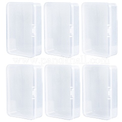 Plastic Card Storage Boxes with Hinged Lids&nbsp;CON-WH20010-05A