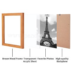 Wood Picture Frame&nbsp;DJEW-WH0050-08E